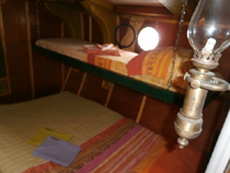 Interno cabina con terzo letto aggiunto