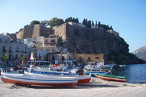 Fishing boats in Marina Corta - Lipari