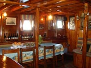 The dinning room
